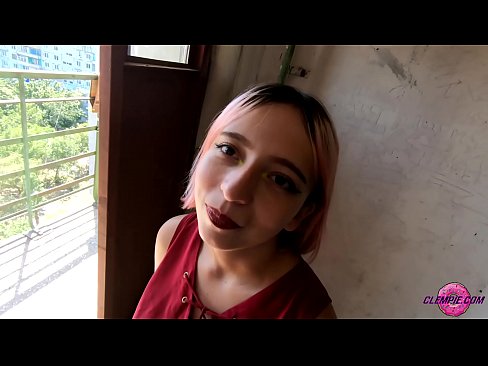 ❤️ Student Sucks a Stranger Sensually in the Backstreet - Face Cumming ️❌ Πόρνο ❤
